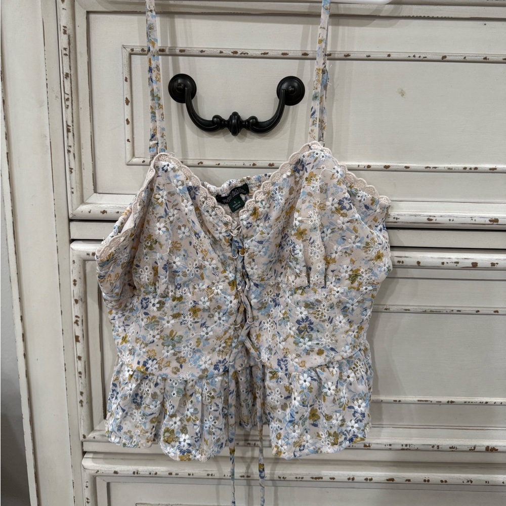 Wild Fable floral crop top
